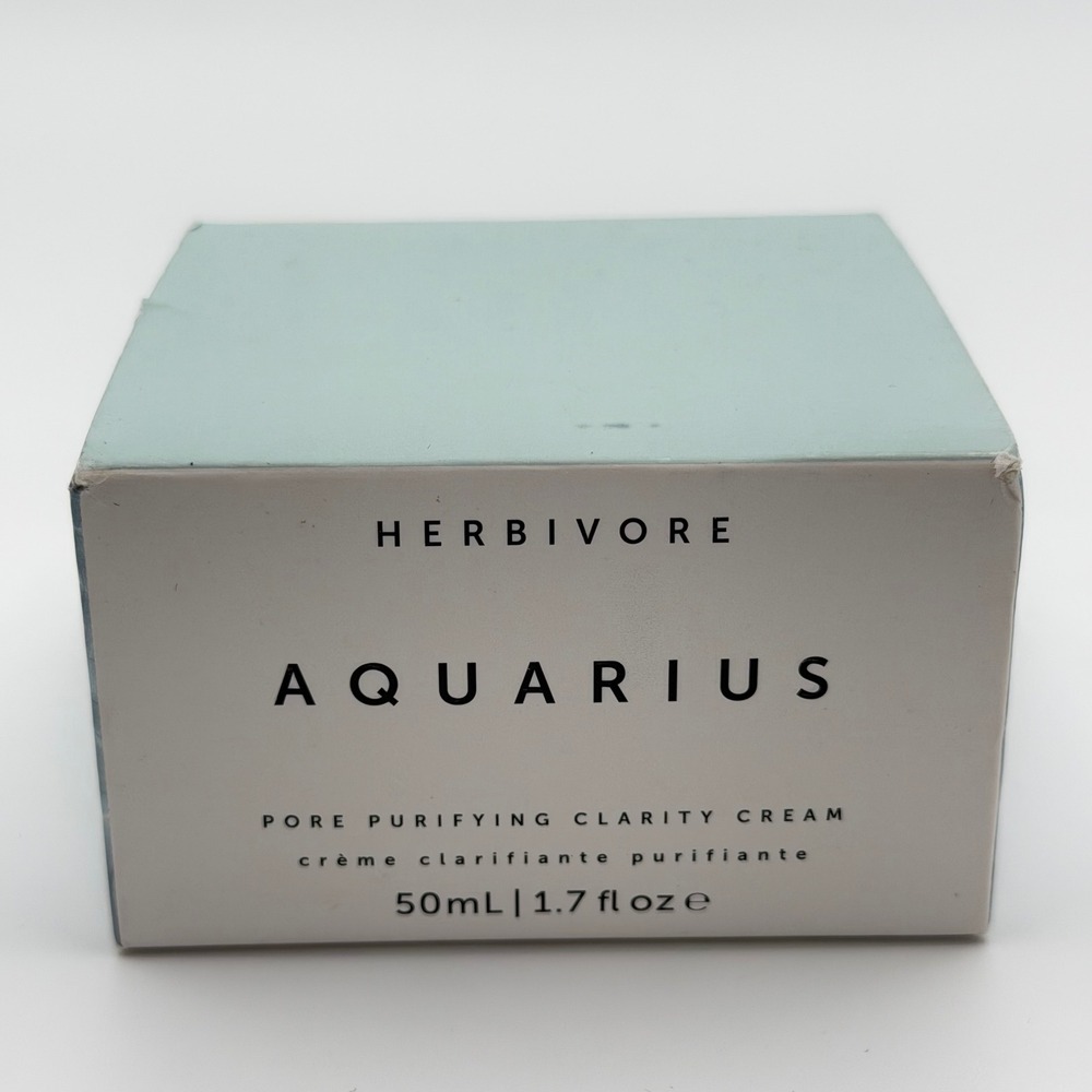 Herbivore Aquarius Pore Purifying Clarity Cream Blue Tansy BHA Moisturizer 50mL - Picture 9 of 16